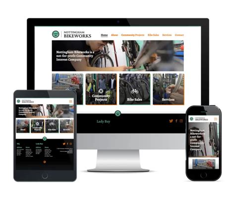 nottingham charity website designer.
